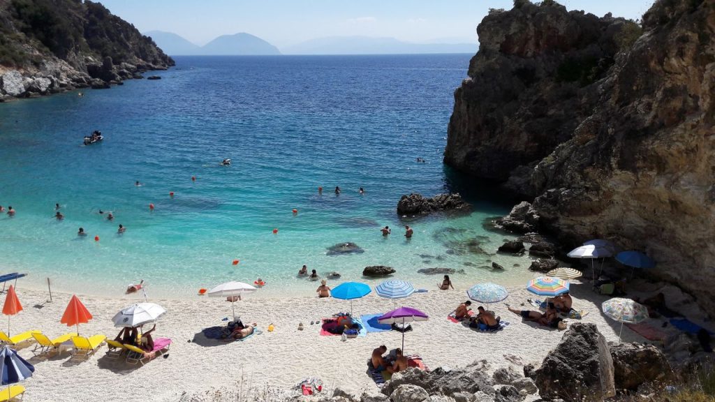 Southern beaches near Vasiliki