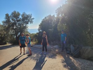 Lefkada-Rentals and Smily to clean up Agiofyli