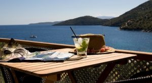 Poros, one more beautiful village with beach in Lefkada