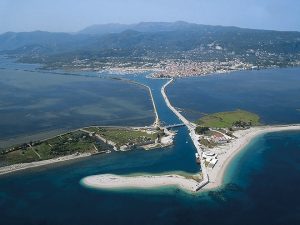 Entrance to Lefkada island