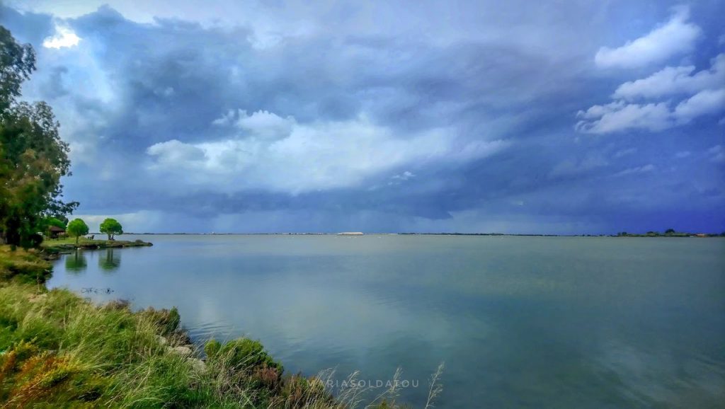 Lagoon around Lefkada town