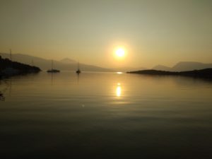 Sunset ....