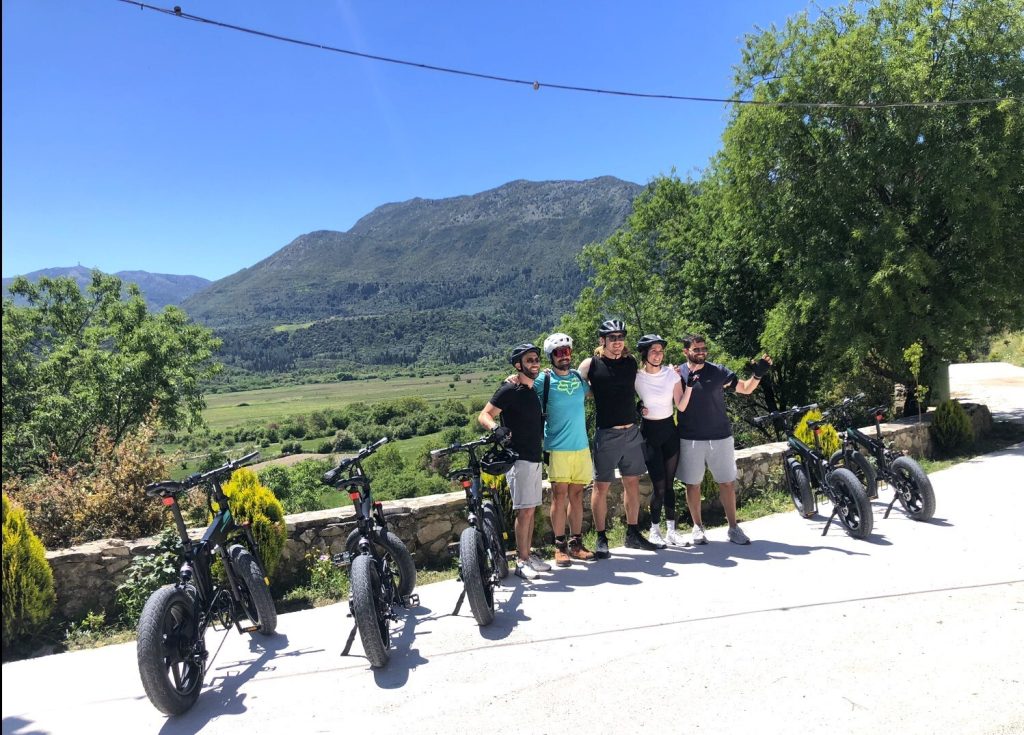 Embark on an unforgettable adventure with a guided e-bike tour, and immerse you in the captivating beauty of Lefkada!