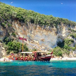 Lefkada Boat Cruises Historical Boat