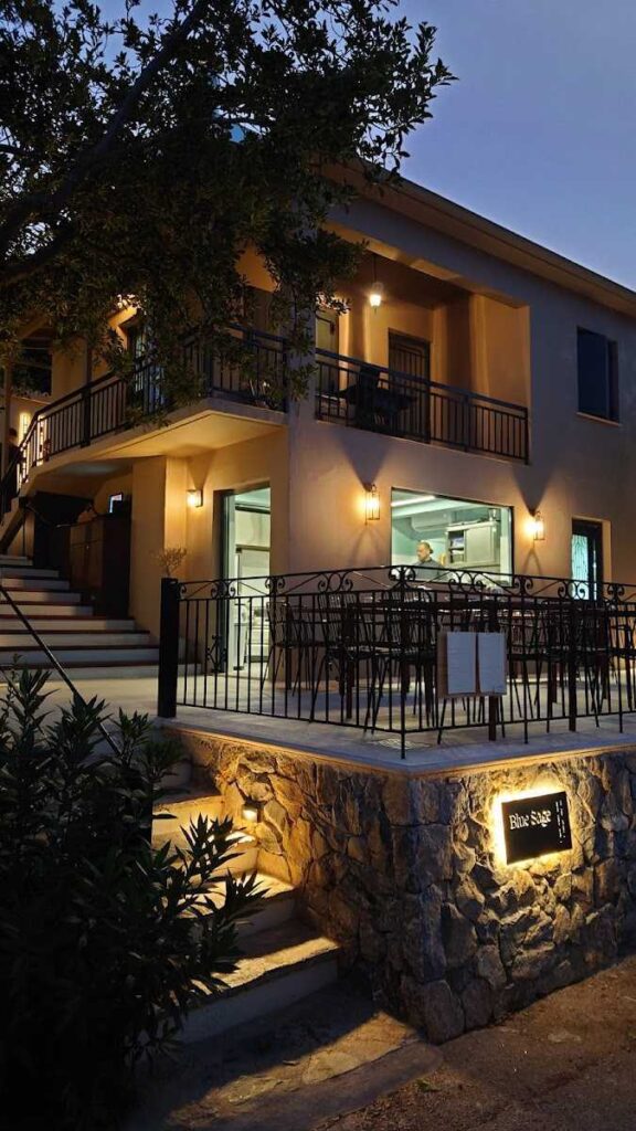 Blue Sage Restaurant, Sivota: Worth Losing the Marina For