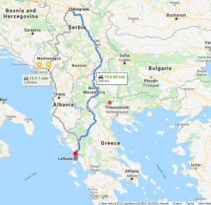 Forget ferries and aeroplanes...Just plan a perfect road trip to Lefkada