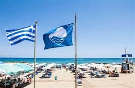 Greece has the cleanest waters in Europe for swimming.