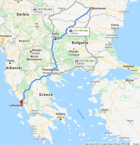 Forget ferries and aeroplanes...Just plan a perfect road trip to Lefkada