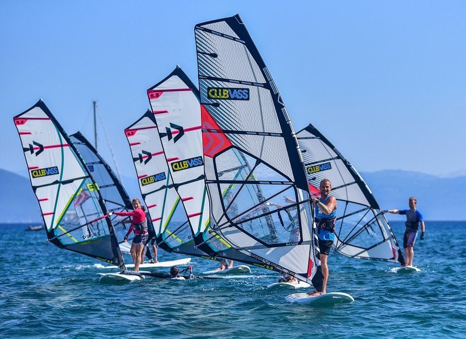 Vassiliki bay in Lefkada, the absolute windsurfers paradise