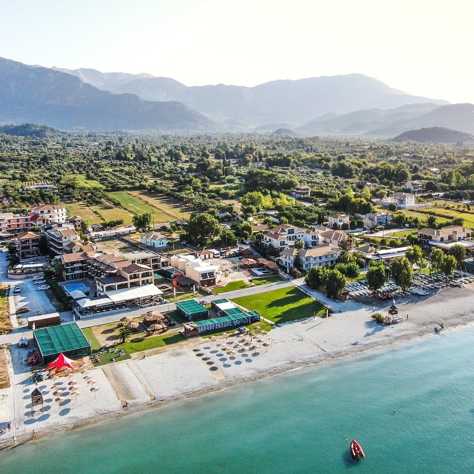 Vassiliki bay in Lefkada, the absolute windsurfers paradise