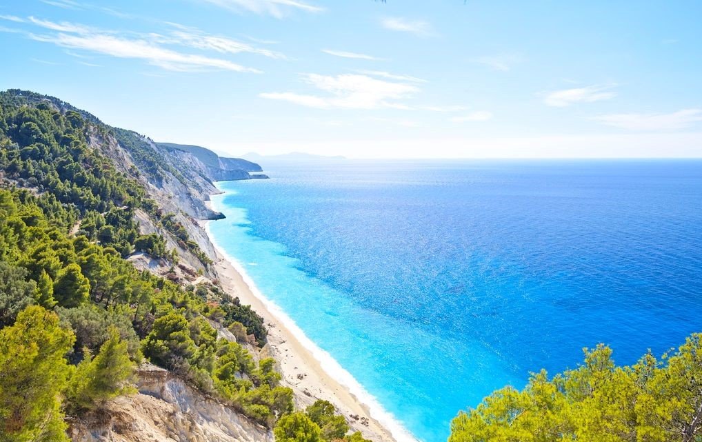 Egremni beach