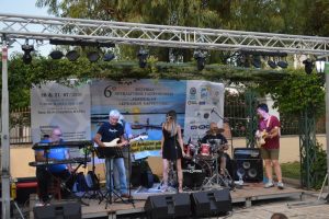 Live music at Gastronomy event