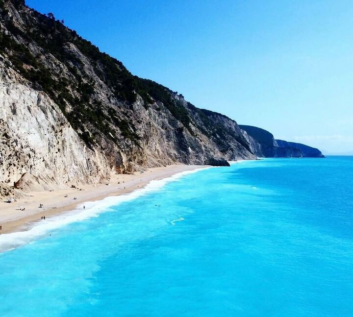 Strand von Egremni auf Lefkada – Die Treppe ins Paradies