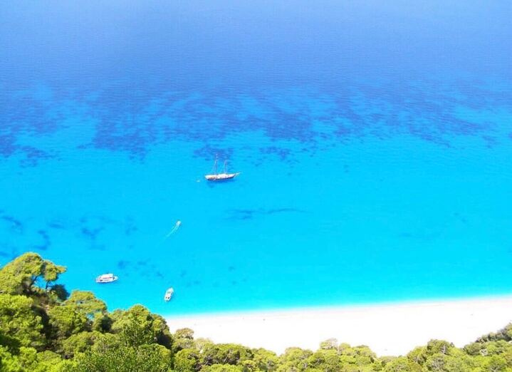 Strand von Egremni auf Lefkada – Die Treppe ins Paradies