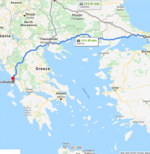 Forget ferries and aeroplanes...Just plan a perfect road trip to Lefkada
