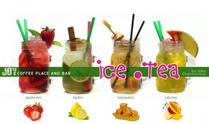 ice teas of Joy Coffee Bar