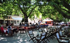 Karya's village Traditional square