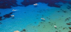 Lefkadas' turquoise crystal clear waters