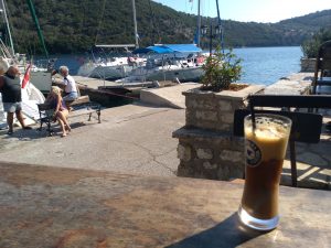Coffee places and snack bars in wonderful landscapes