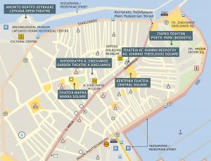 Lefkada Museums Map