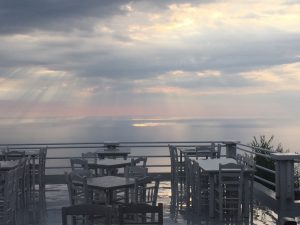 Eat above the clouds at Rachi tavern!
