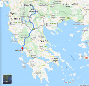 Forget ferries and aeroplanes...Just plan a perfect road trip to Lefkada