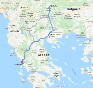 Forget ferries and aeroplanes...Just plan a perfect road trip to Lefkada