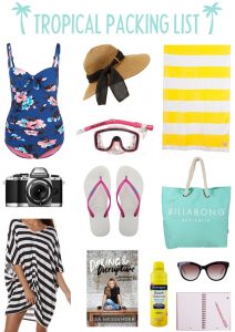 The best summer vacation packing list!